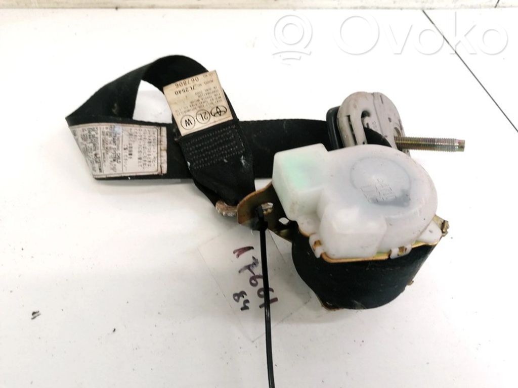 Toyota Corolla Verso AR10 Cintura di sicurezza posteriore 