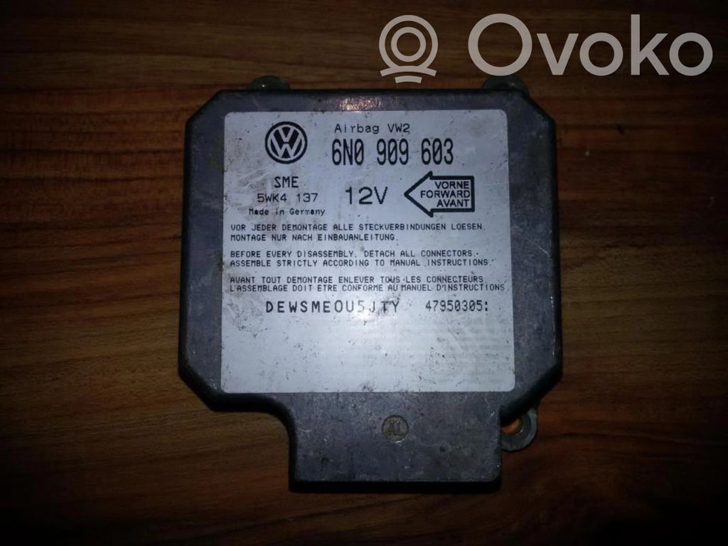Centralina/modulo airbag   6N0909603,5WK4137,5WK4137,6N0909603