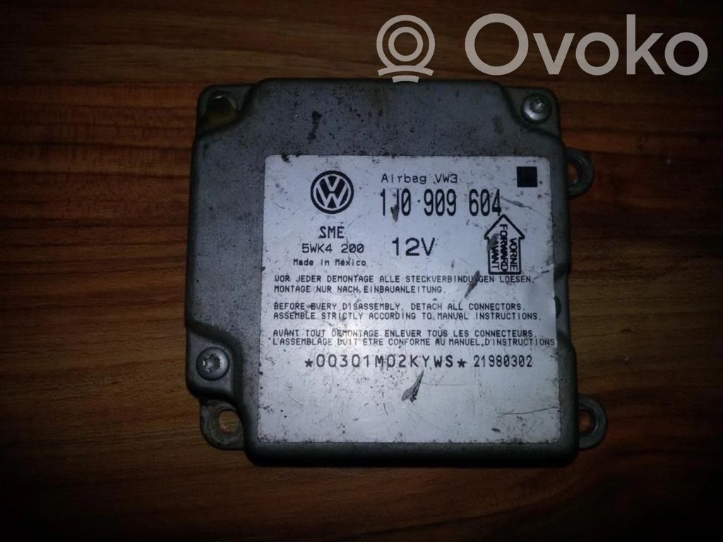 Centralina/modulo airbag   1J0909604,5WK4200,1J0909604,5WK4200
