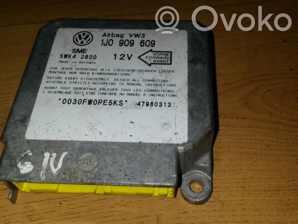 Volkswagen Golf IV Centralina/modulo airbag