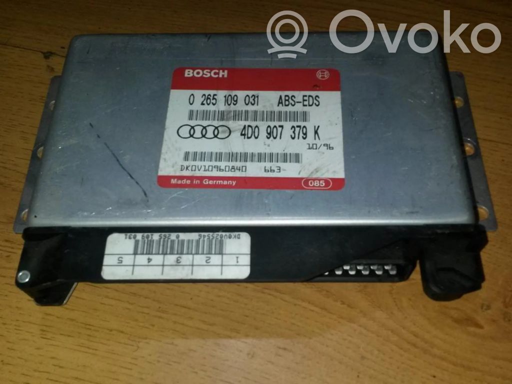 Unidad de control/módulo del ABS   0265109031,4D0907379K,0265109031,4D0907379K