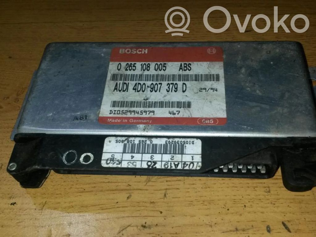 Centralina/modulo ABS   0265108005,4D0907379D,0265108005,4D0907379D