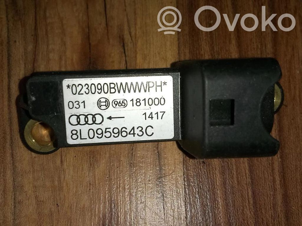 Audi A3 S3 8L Senzor impact/declanșare airbag