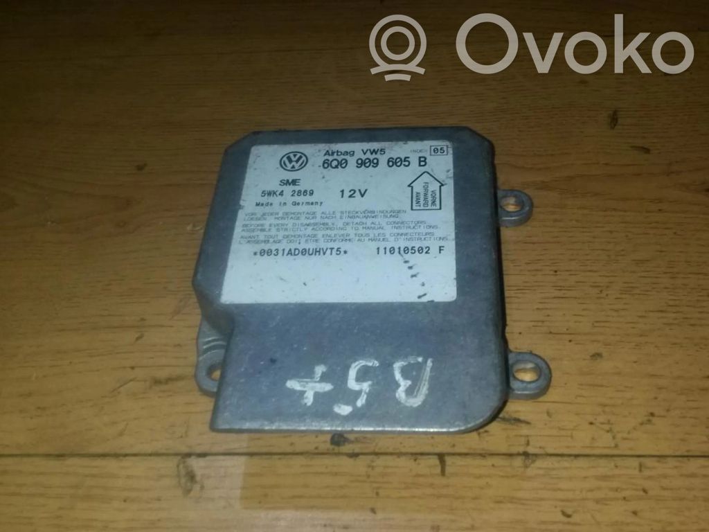Volkswagen PASSAT B5.5 Unitate/modul de comandă airbaguri