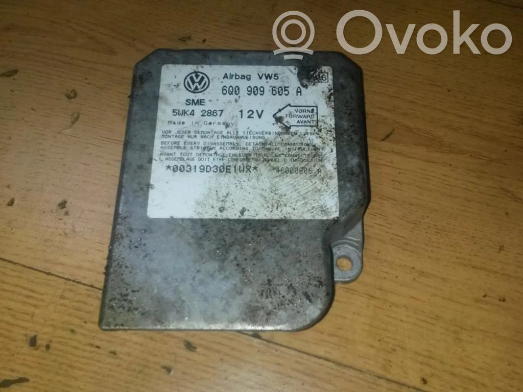 Centralina/modulo airbag   1C0909605A,5WK43122,1C0909605A,5WK43122