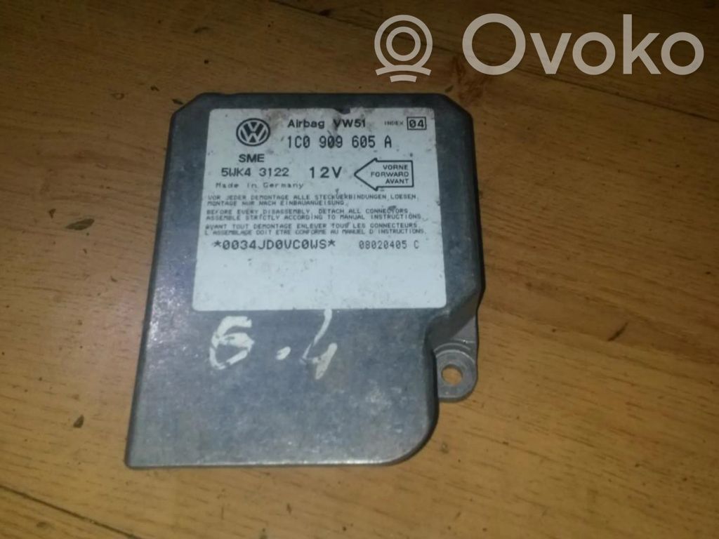 Volkswagen Golf IV Unitate/modul de comandă airbaguri