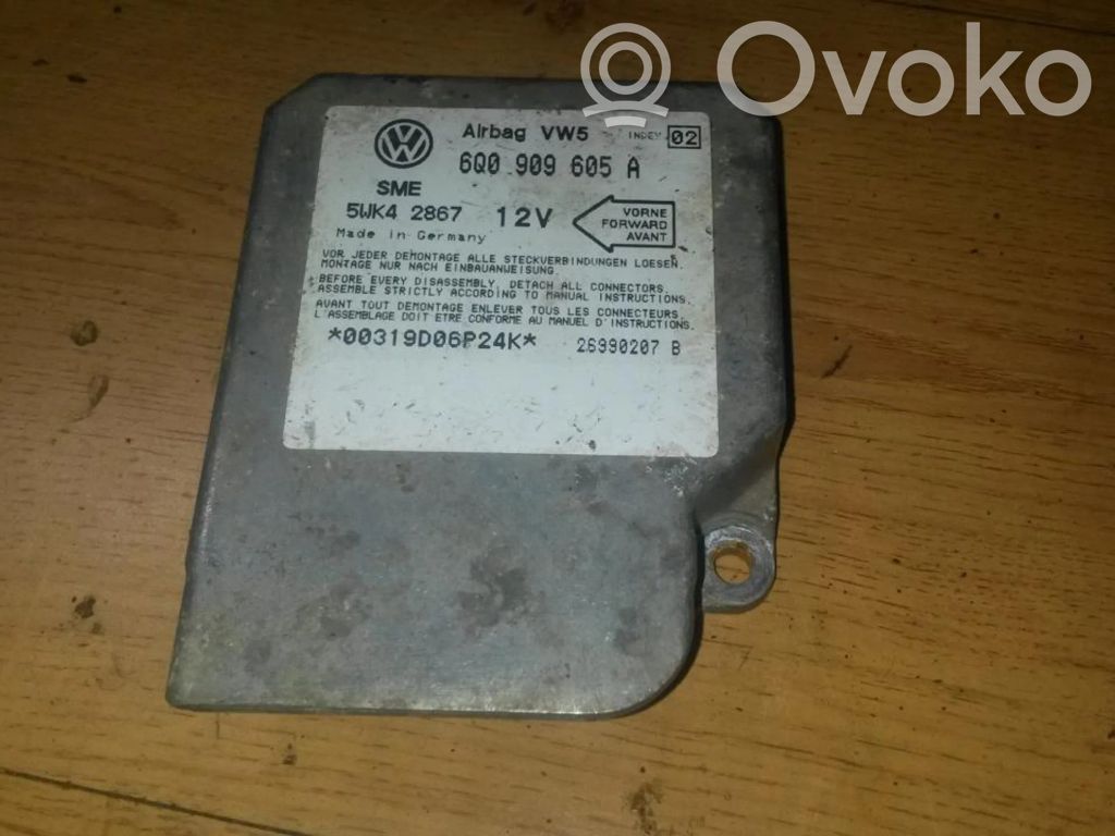 Volkswagen Golf IV Unitate/modul de comandă airbaguri