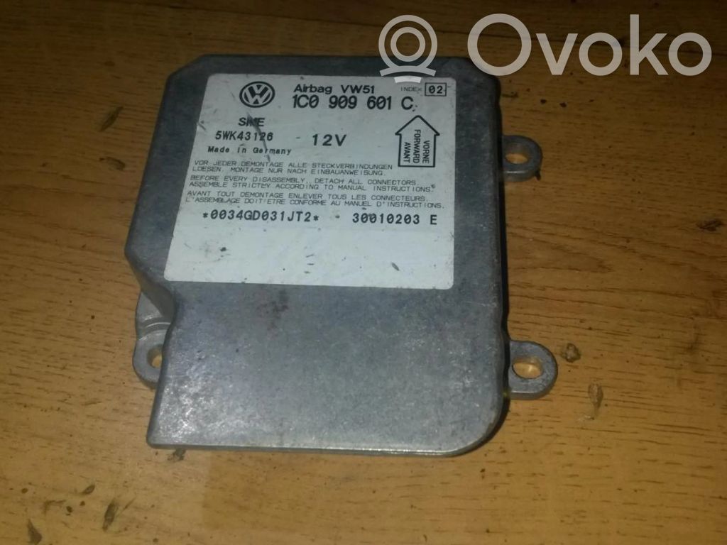 Skoda Fabia Mk1 (6Y) Centralina/modulo airbag 