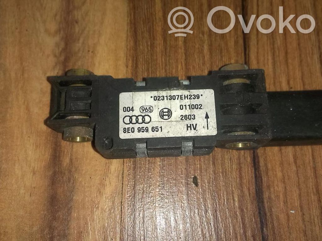 Audi A4 S4 B6 8E 8H Sensore d’urto/d'impatto apertura airbag