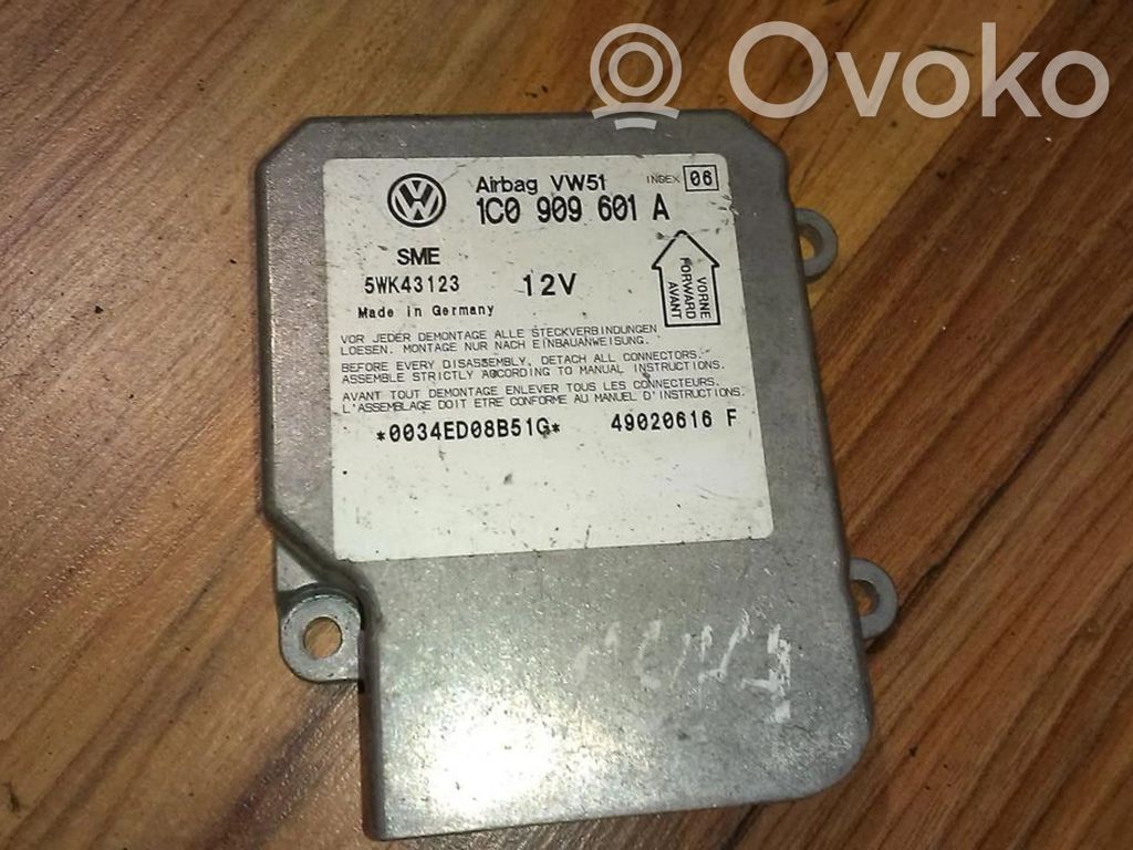 Skoda Fabia Mk1 (6Y) Centralina/modulo airbag