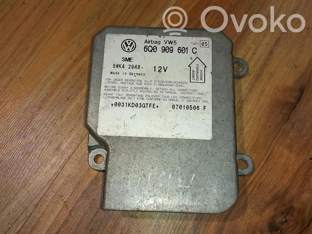 Centralina/modulo airbag   6Q0909601C,5WK42948,5WK42948,6Q0909601C