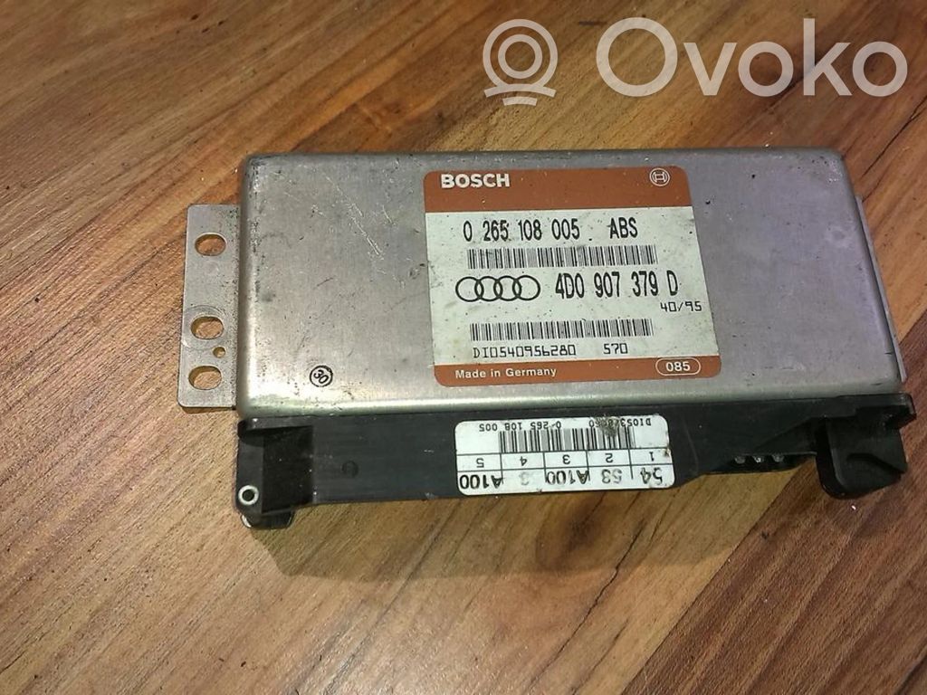 Sterownik / moduł ABS   0265108005,4D0907379D,0265108005,4D0907379D
