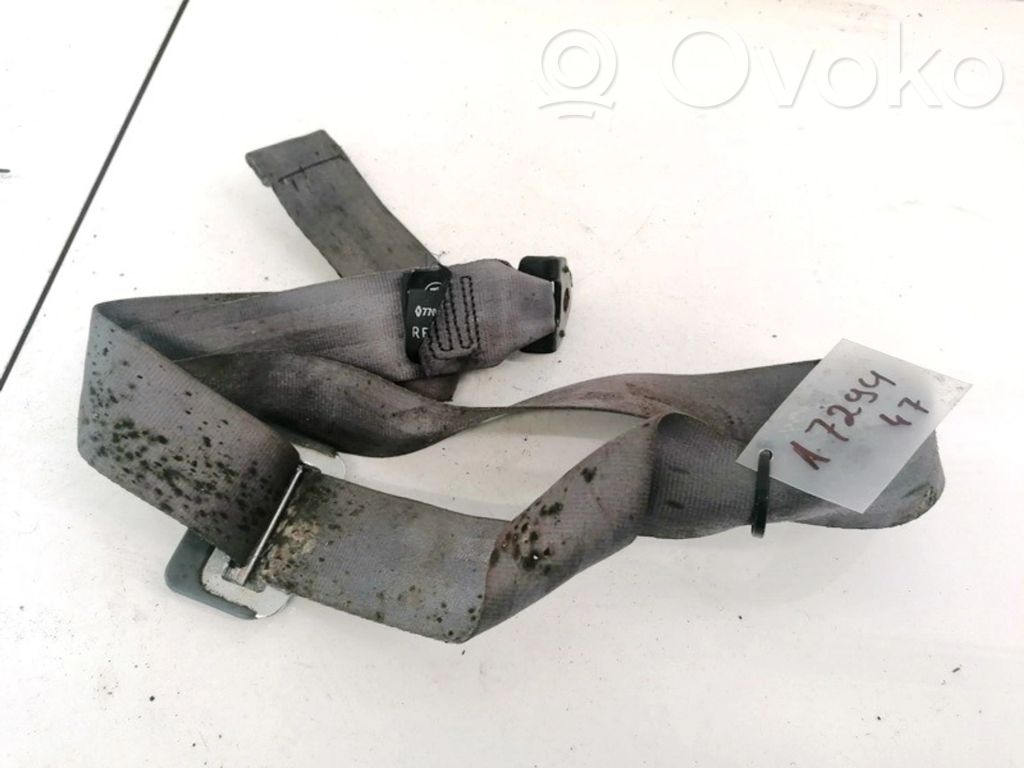 Renault 19 Hebilla del cinturón de seguridad trasero 
