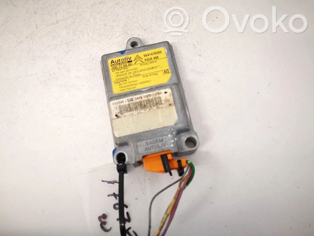 Sterownik / Moduł Airbag   964147828,550775400,550775400,964147828