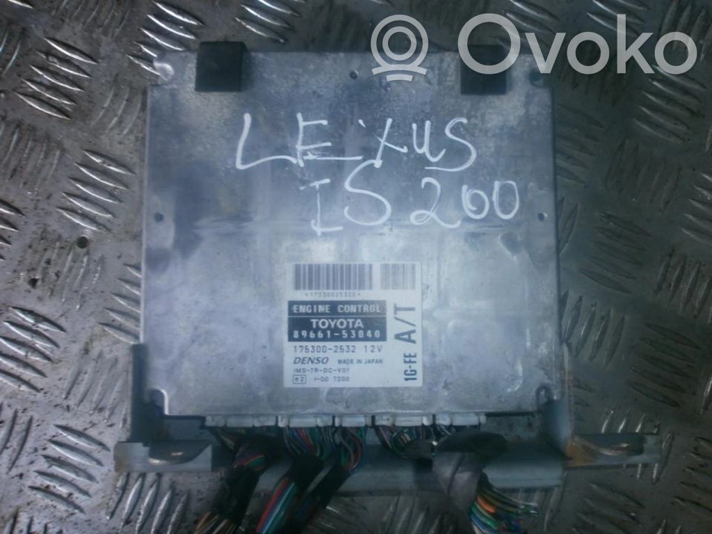 Lexus IS 200-300 Sterownik / Moduł ECU 