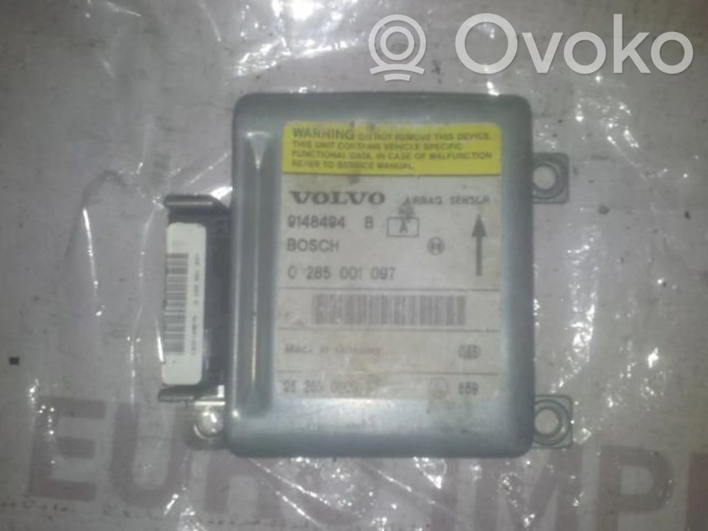 Airbag control unit/module   9148494B,0285001097,0285001097,9148494B