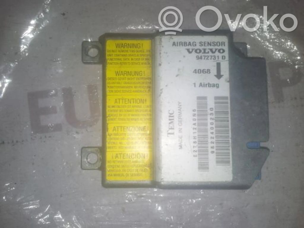 Airbag control unit/module   9472731D,4068,4068,9472731D
