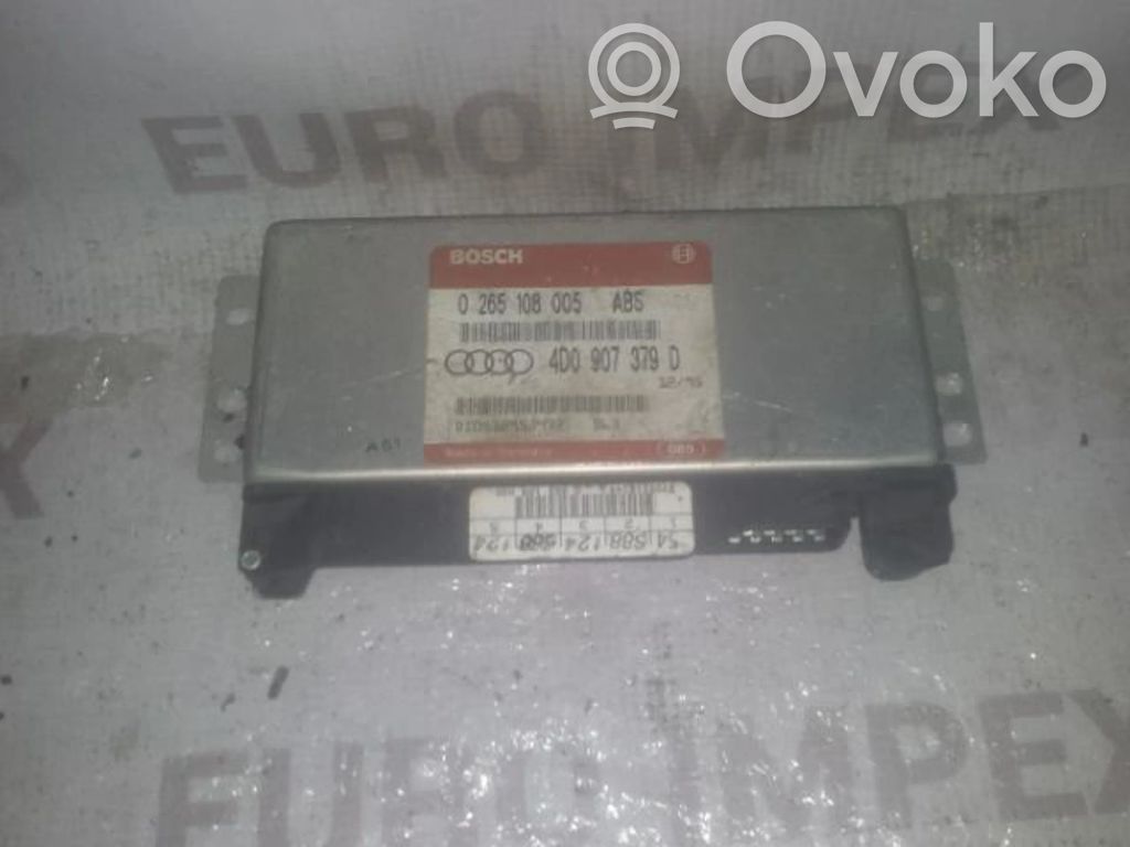 Sterownik / moduł ABS   0265108005,4D0907379D,0265108005,4D0907379D