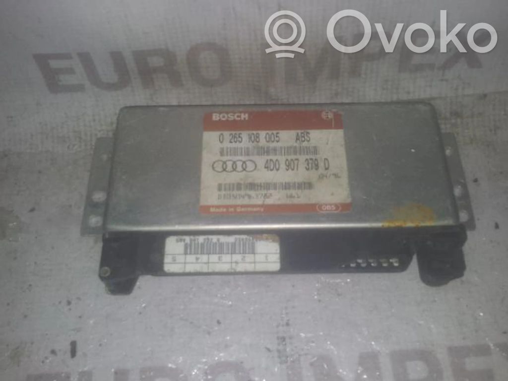 Sterownik / moduł ABS   0265108005,4D0907379D,0265108005,4D0907379D