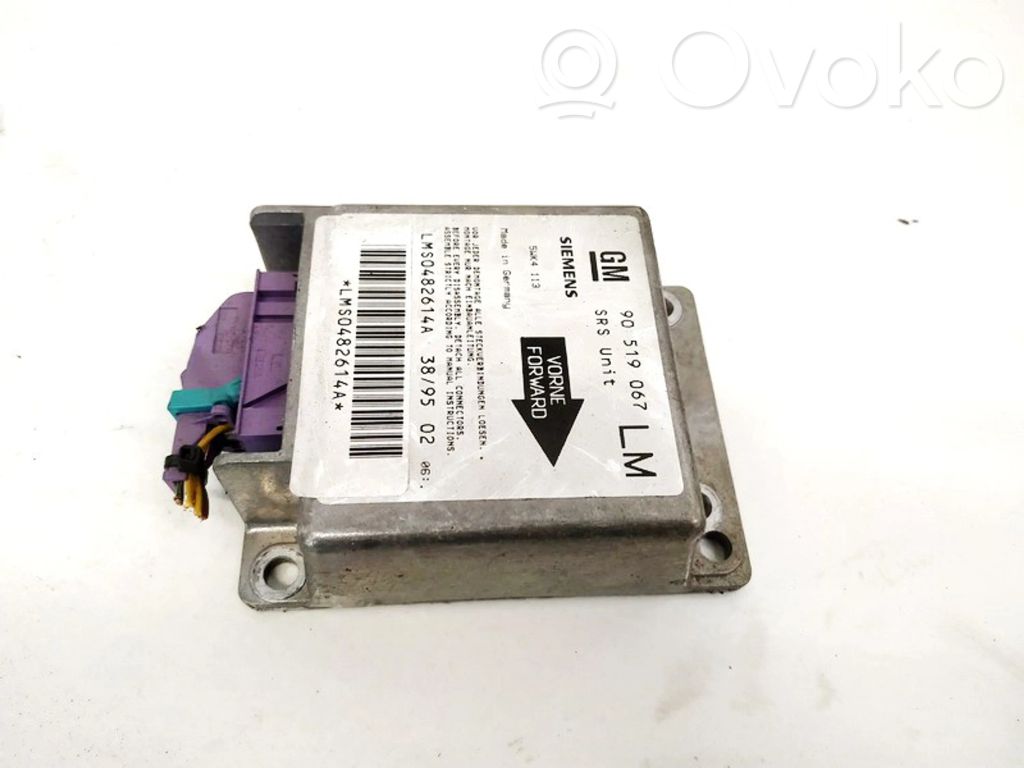 Opel Astra F Centralina/modulo airbag