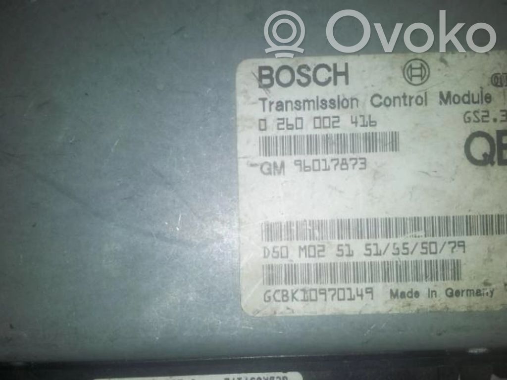 Opel Omega B1 Unitate/modul de control cutie de viteze 