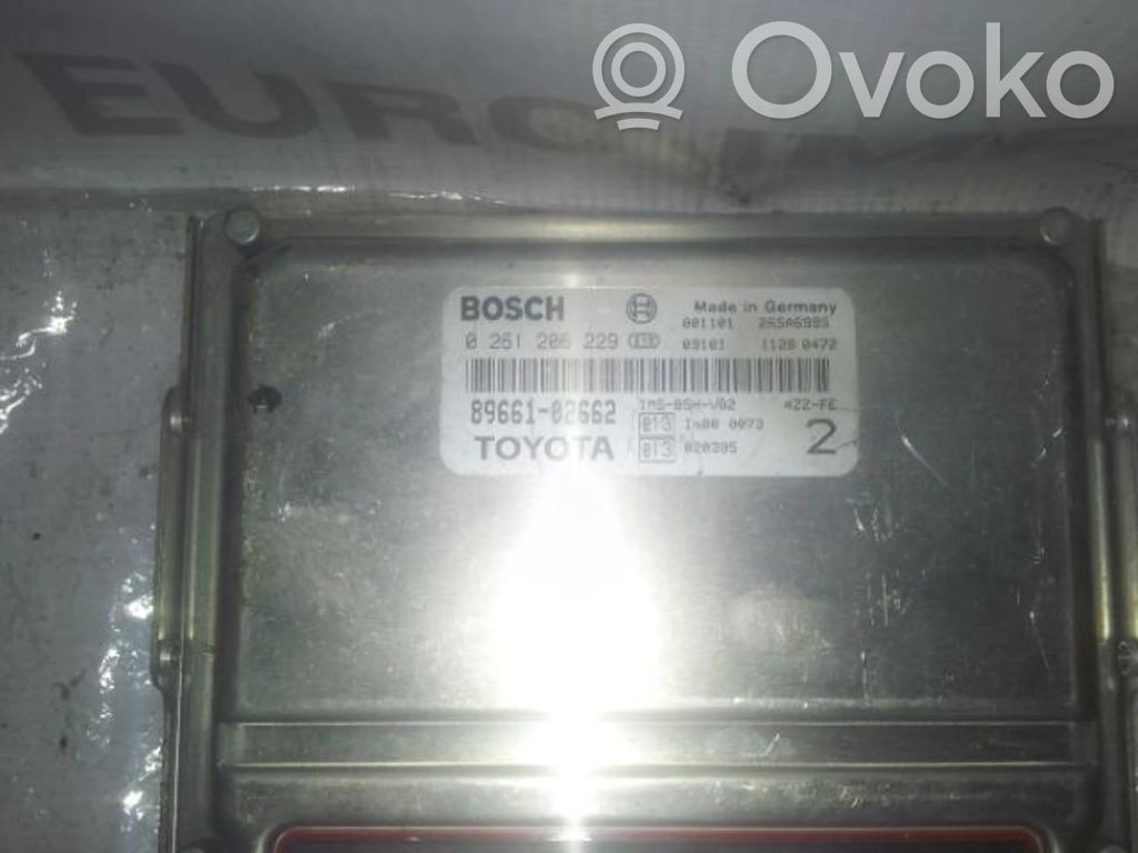 Engine control unit/module   0261206229,8966102662,0261206229,8966102662