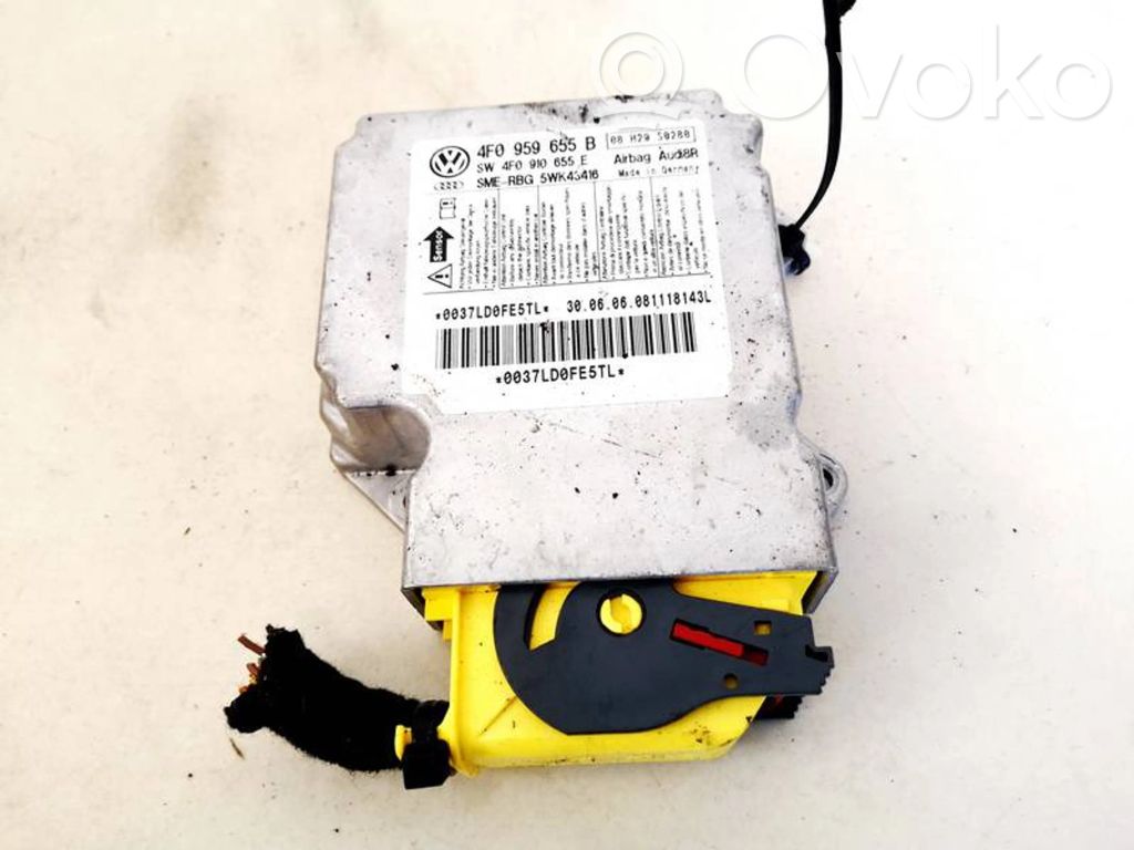Module de contrôle airbag   4F0959655B,4F0910655E,4F0910655E,4F0959655B