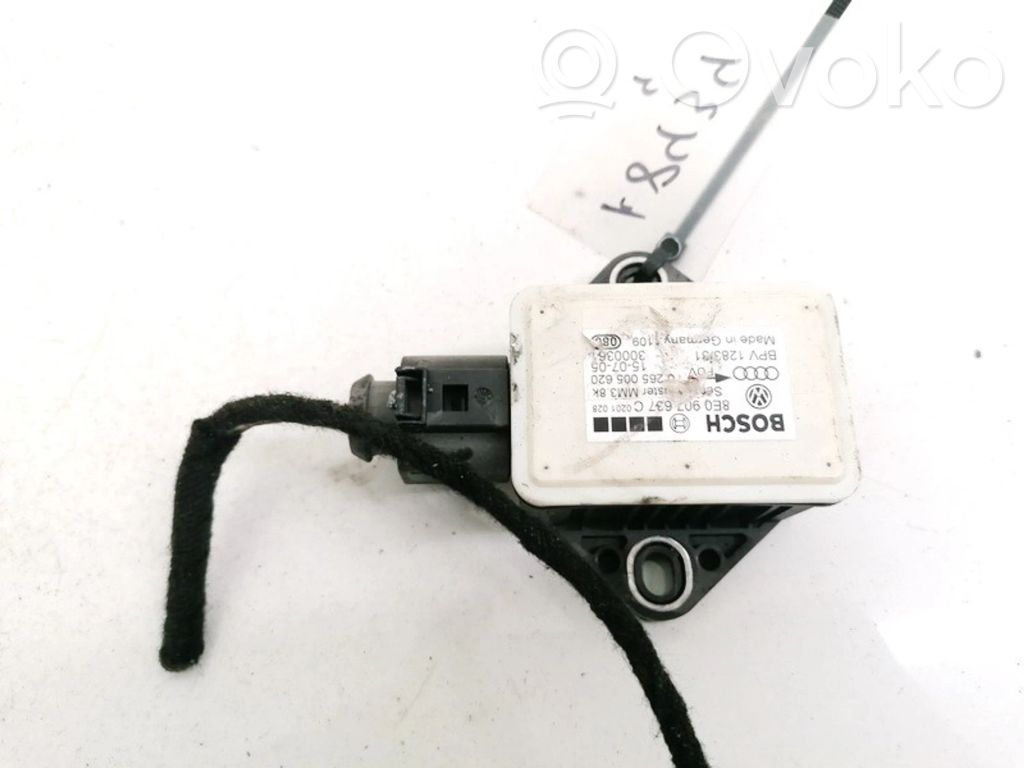 Audi A4 S4 B7 8E 8H Sensore di imbardata accelerazione ESP