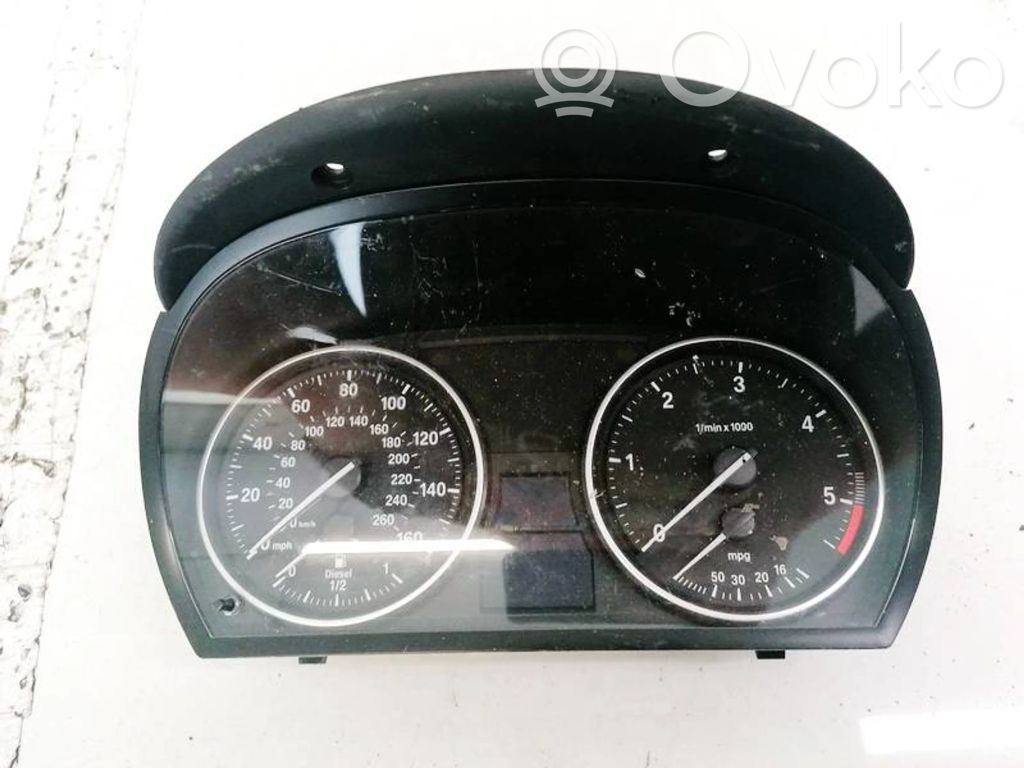 BMW 3 E90 E91 Nopeusmittari (mittaristo) 
