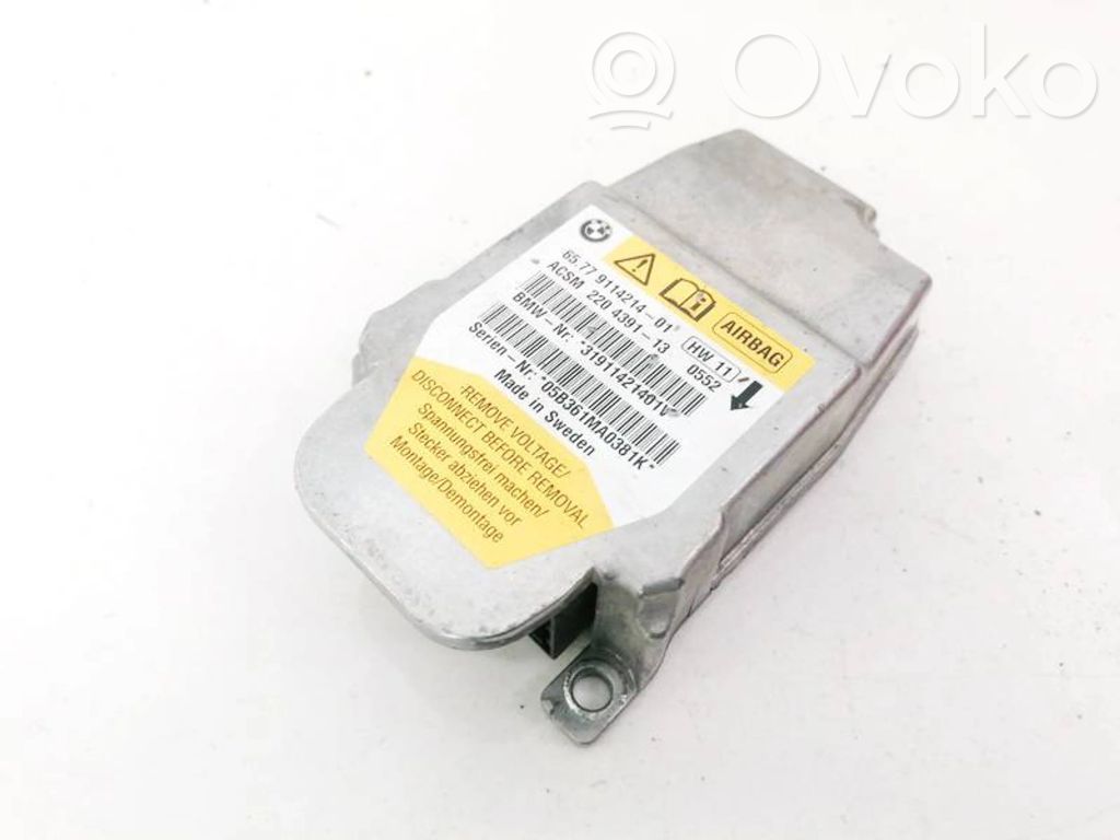 BMW 5 E60 E61 Airbag control unit/module 