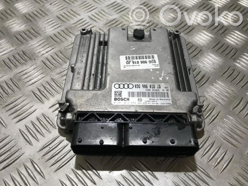 Engine control unit/module   03G906016JD,0281012654,0281012654,03G906016JD,1039S18910,9643