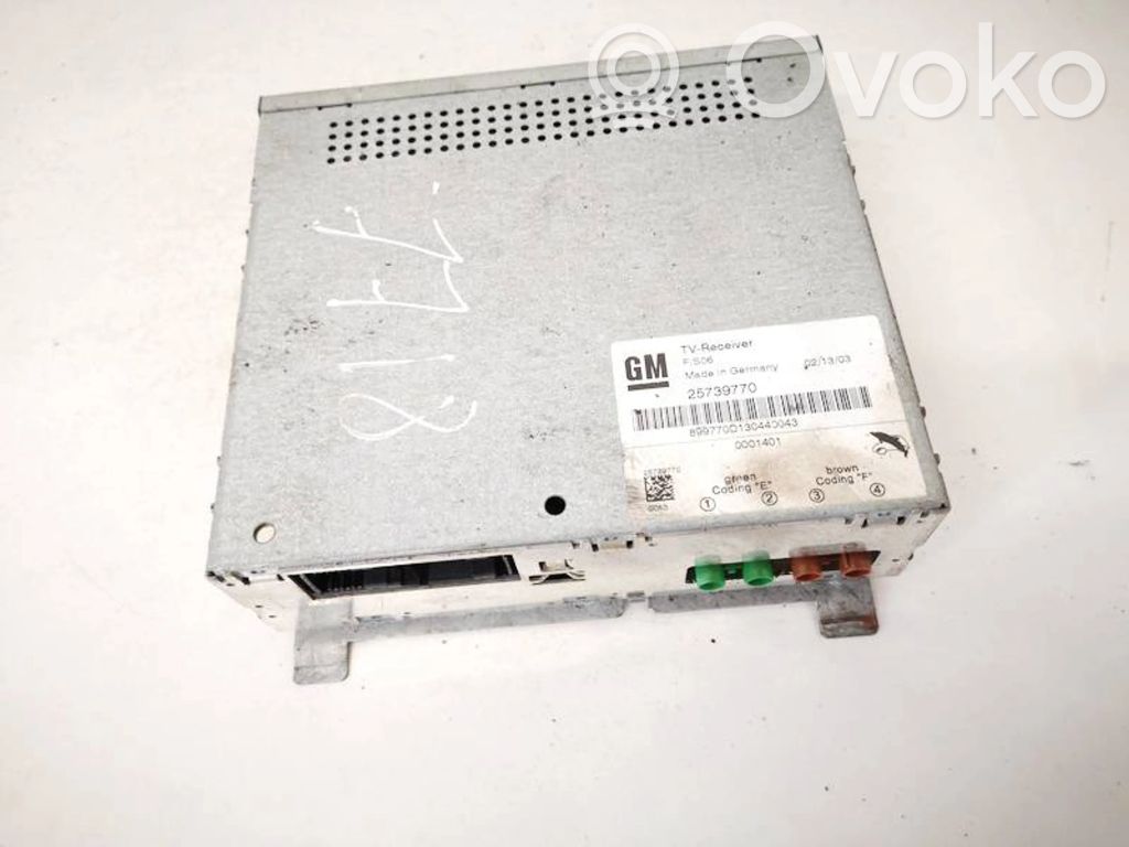 Cadillac CTS GPS navigation control unit/module 