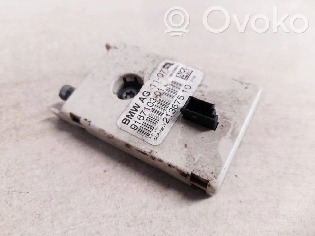 BMW 5 E60 E61 Antenos valdymo blokas 
