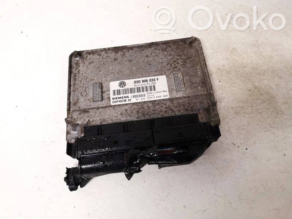 Sterownik / Moduł ECU   03D906033F,03D906033F
