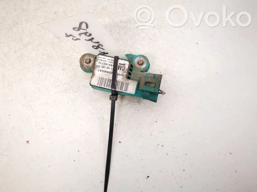 Opel Meriva A Sensore d’urto/d'impatto apertura airbag