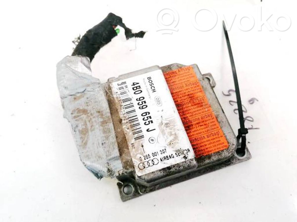 Module de contrôle airbag   4B0959655J,0285001307,0285001307,4B0959655J