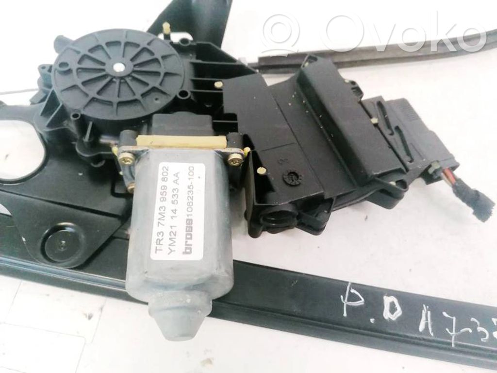 Motor del regulador de la ventanilla de la puerta delantera   7M3959802,YM2114533AA,7M3959802,YM2114533AA