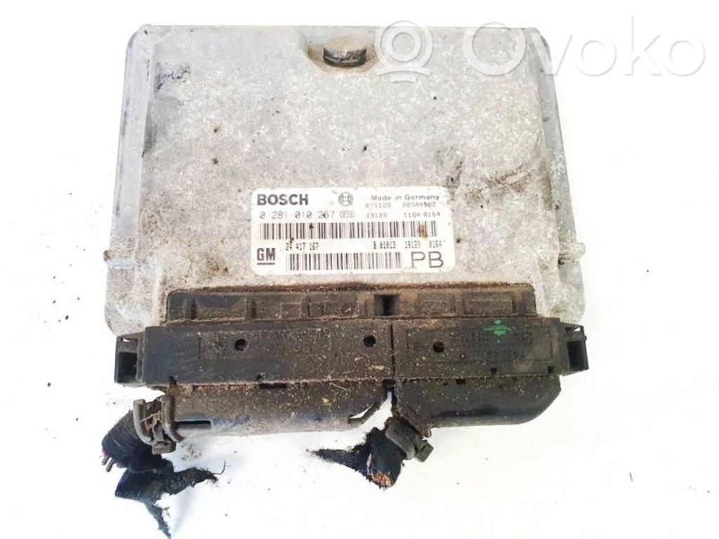 Engine control unit/module   0281010267,24417167,0164,0281010267,19129,24417167,B01013