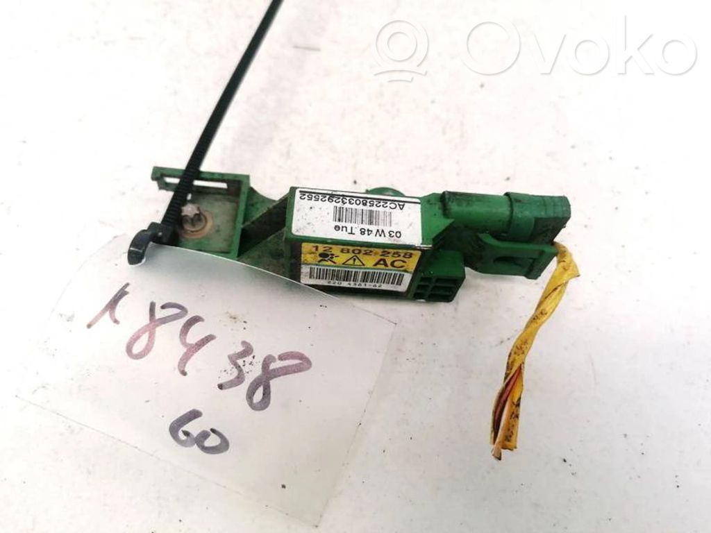Sensor impacto/accidente para activar Airbag   12802258,12802258