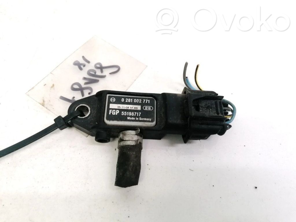 Sensor de presión del escape   0281002771,55198717,0281002771,55198717