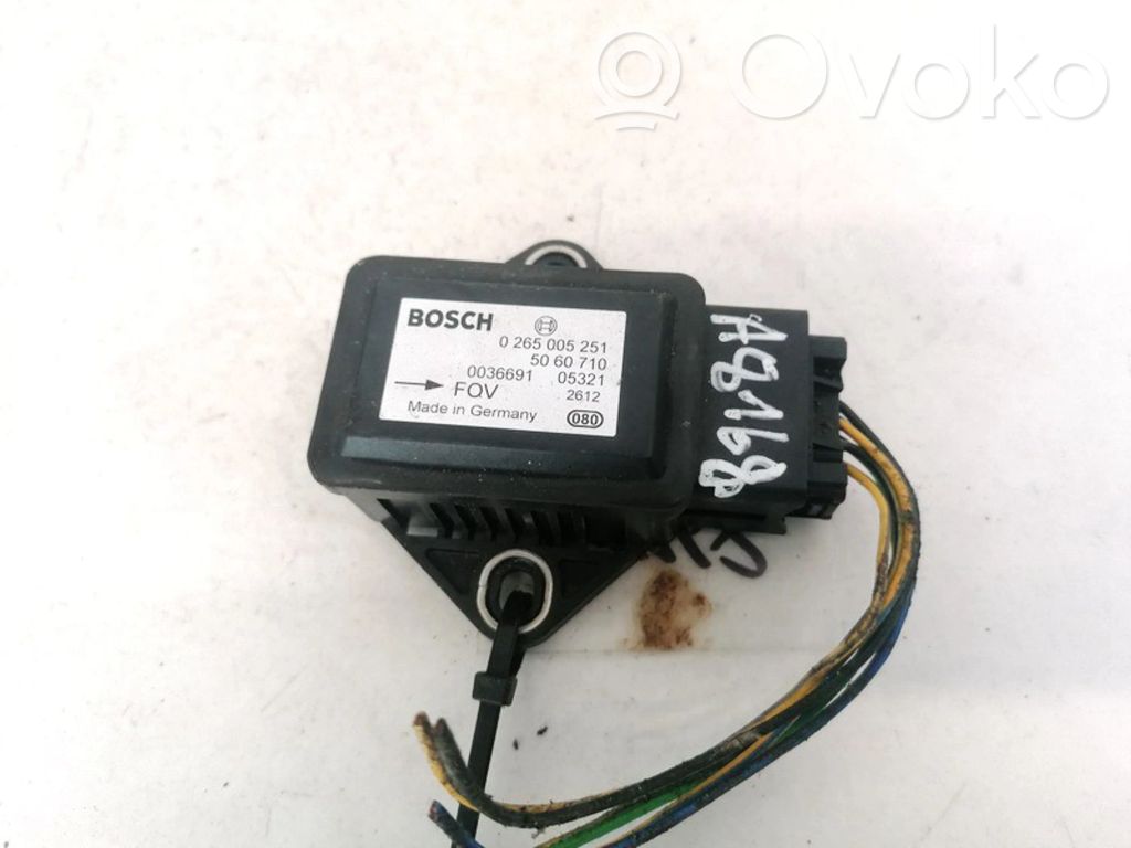 ESP Drehratensensor Querbeschleunigungssensor   0265005251,5060710,003669105321,0265005251,5060710