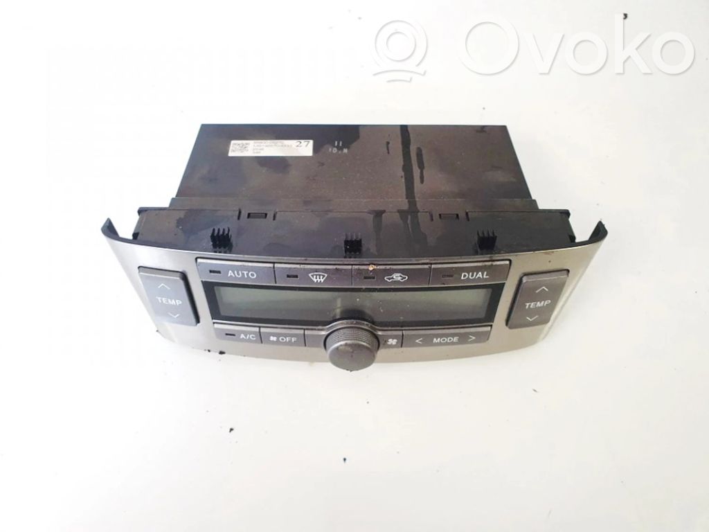 Toyota Avensis T250 Centralina del climatizzatore