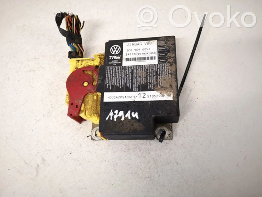Volkswagen PASSAT B6 Unitate/modul de comandă airbaguri 