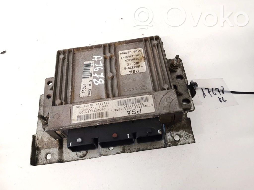 Citroen Xsara Picasso Sterownik / Moduł ECU 