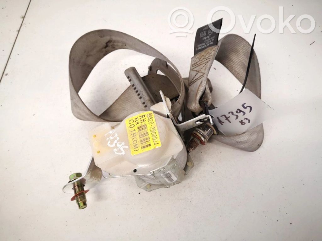 Cinturón trasero   898202B000,898202B000,898202B000,898202B000