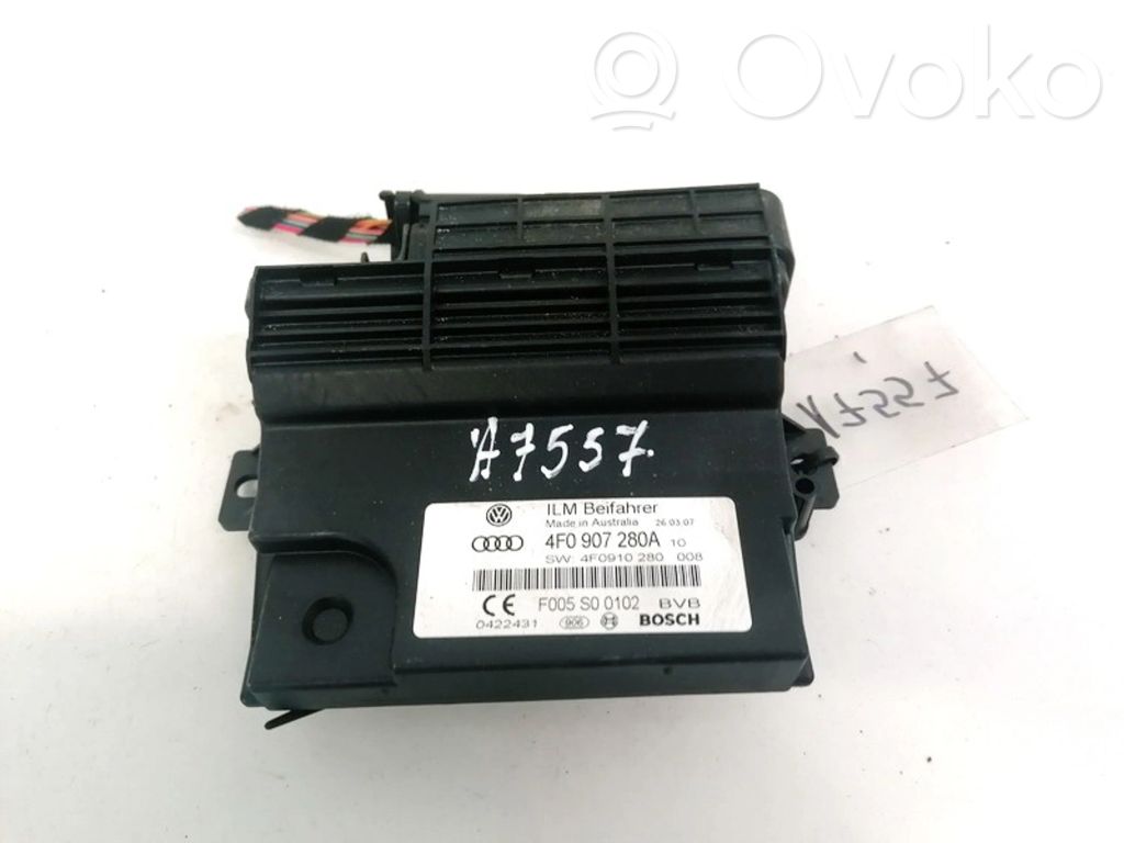 Muut ohjainlaitteet/moduulit   4F0907280A,F005S00102,4F0907280A,F005S00102