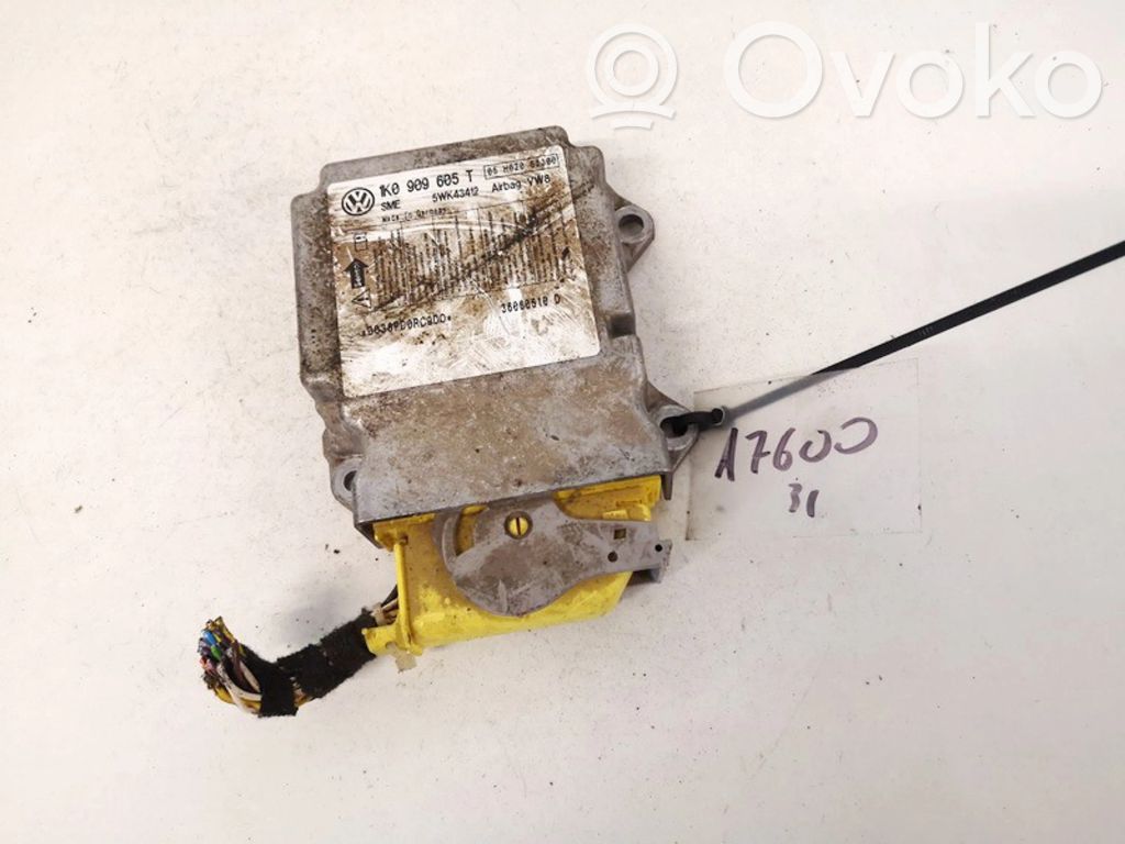 Skoda Octavia Mk2 (1Z) Centralina/modulo airbag