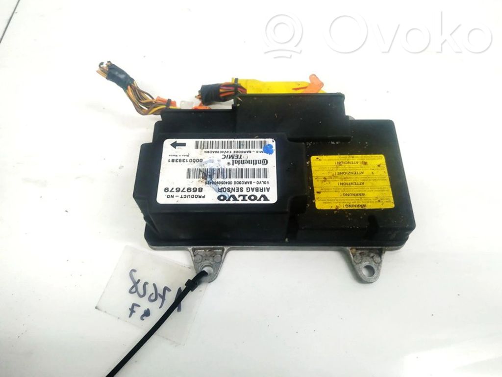 Centralina/modulo airbag   8697679,00001393B1,00001393B1,8697679