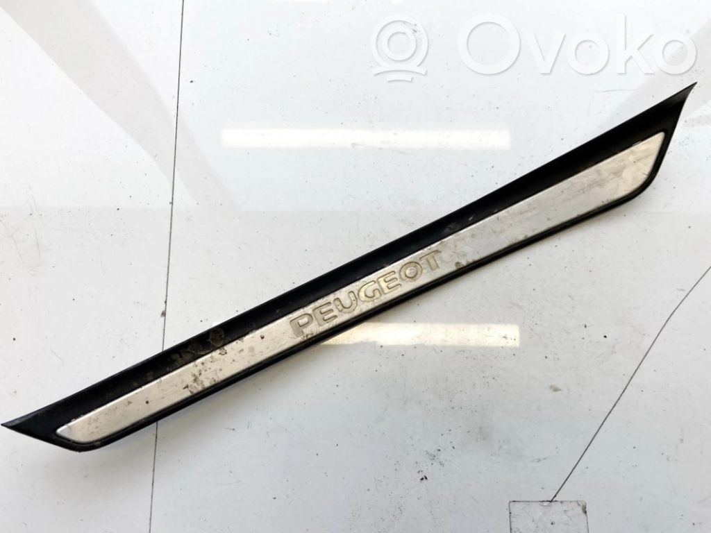 Peugeot 607 Copertura del rivestimento del sottoporta posteriore 