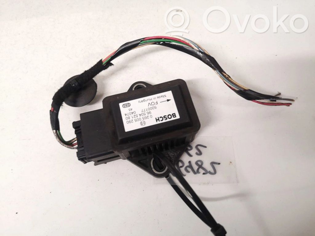 ESP Drehratensensor Querbeschleunigungssensor   9650452180,0265005290,0265005290,9650452180